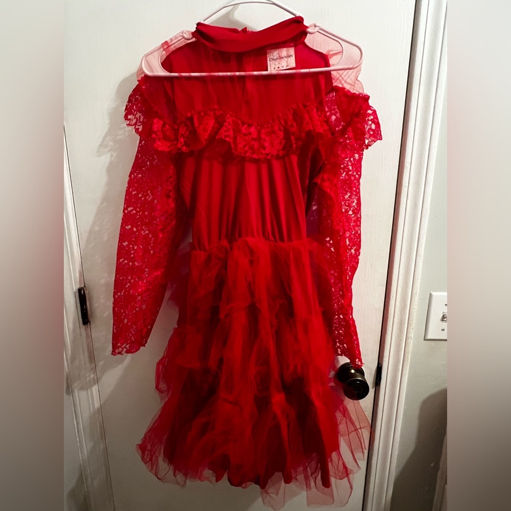 Red Lace Costume